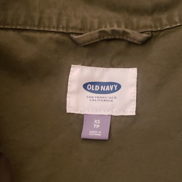 Army Green Trendy Combat style casual Jacket EUC - Picture 2 of 8